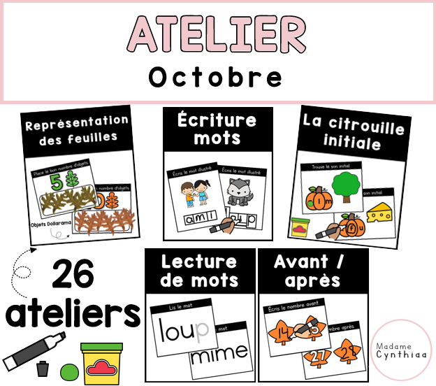Ateliers - Octobre