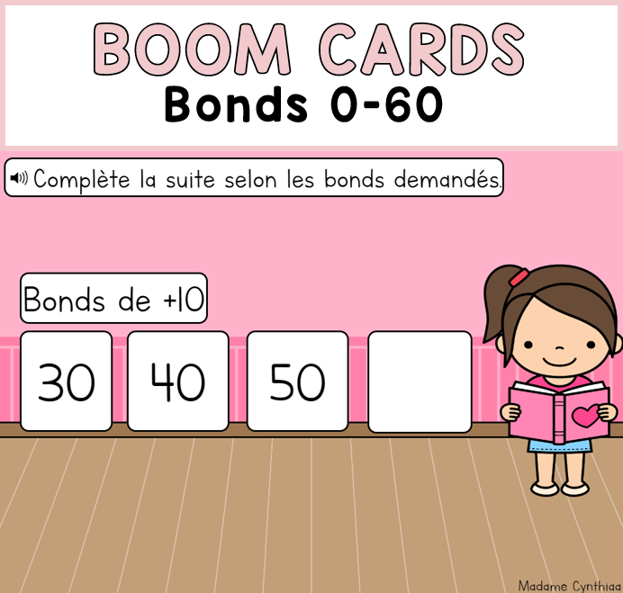 Boom Cards - Bonds 0-60