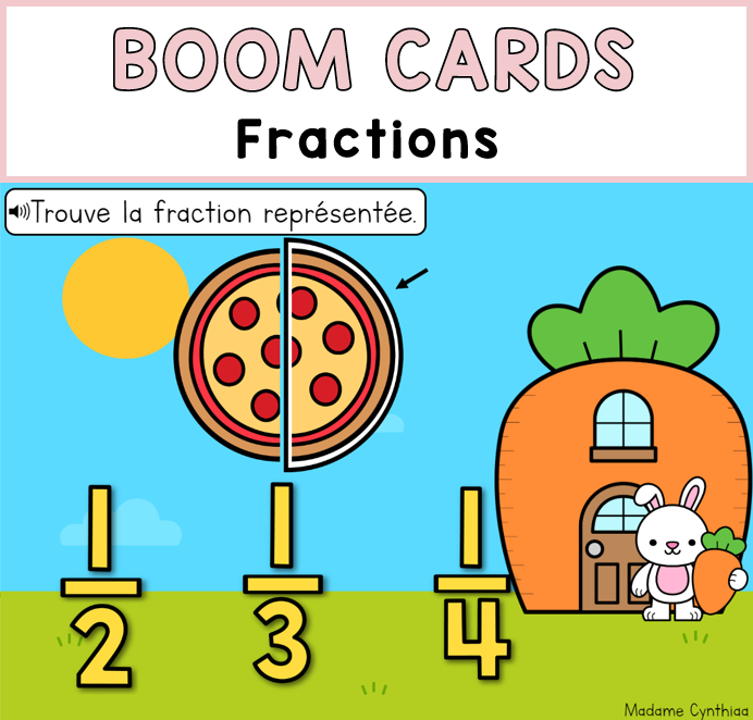 Boom Cards - Fractions