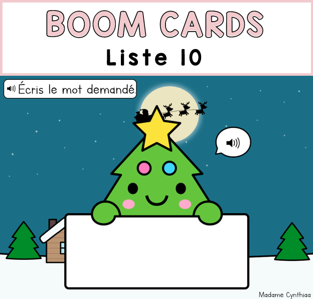 Mots d'orthographe - 1re année