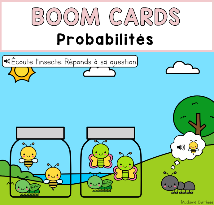 Boom Cards - Probabilités