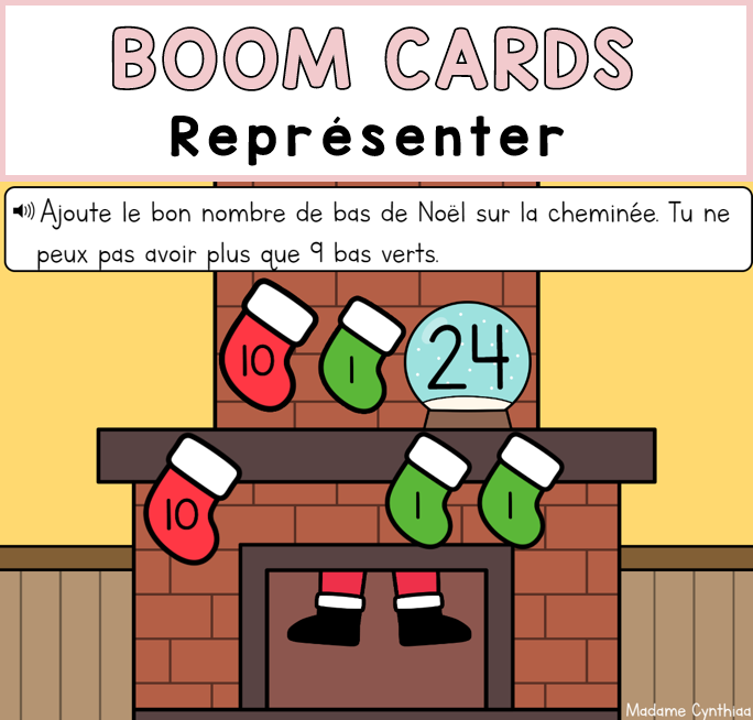 Boom Cards - Représenter 0-40
