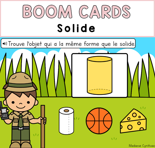 Boom Cards - Solides