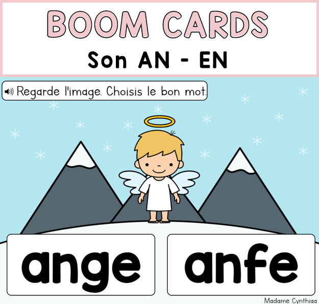 Boom Cards - Son AN - EN