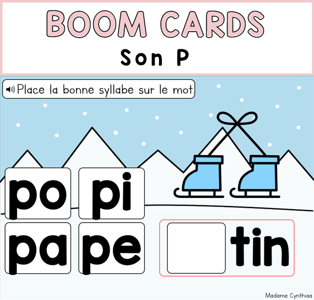 Boom Cards - Son P