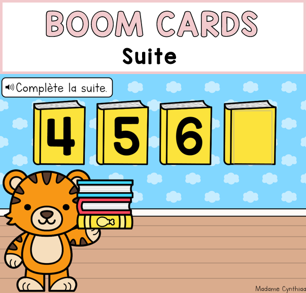 Boom Cards - Rentrée scolaire 1re année - Math