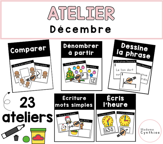 Ateliers - Décembre