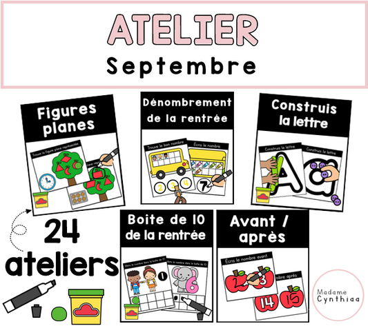 Ateliers - Septembre