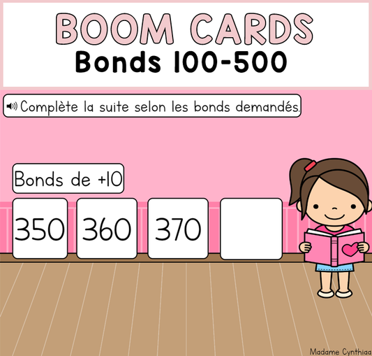 Boom Cards - Bonds 100-500