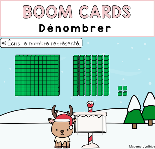 Boom Cards - Dénombrer 0-200