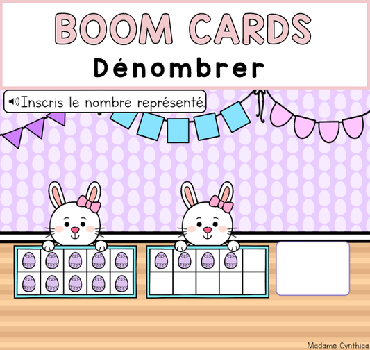 Boom Cards - Dénombrer 0-20