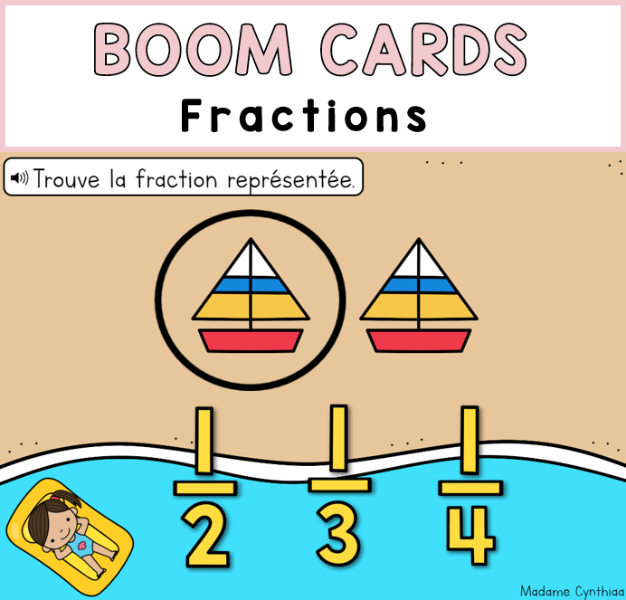 Boom Cards - Fraction