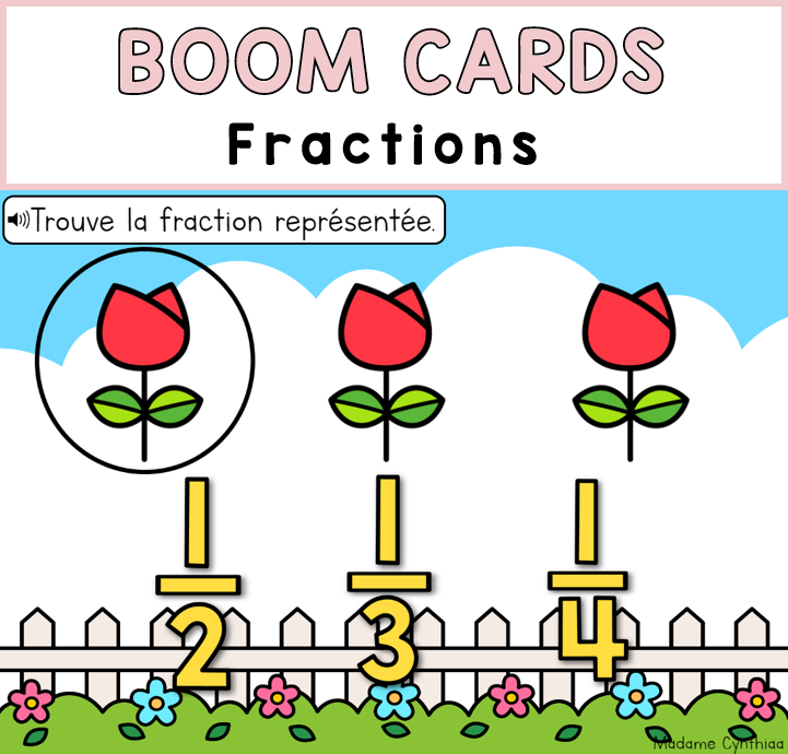 Boom Cards - Fractions