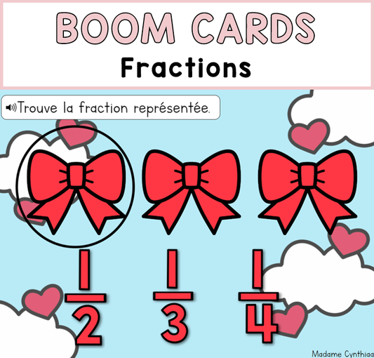 Boom Cards - Fractions