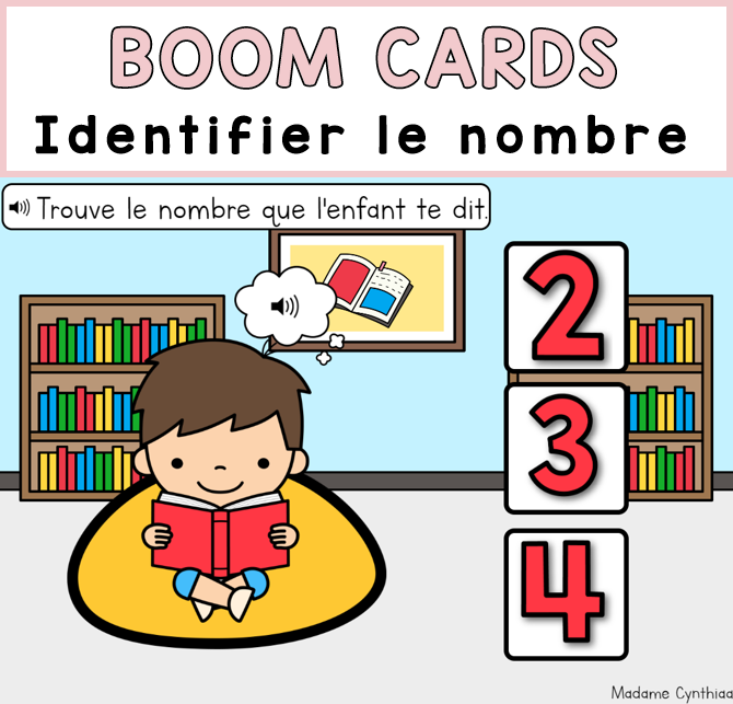 Boom Cards - Rentrée scolaire 1re année - Math