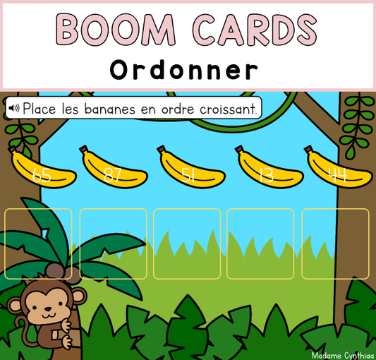 Boom Cards - Ordonner 0-100