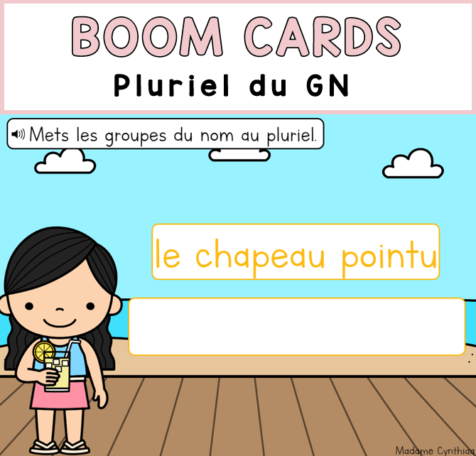 Boom Cards - Pluriel