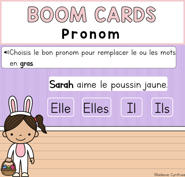 Boom Cards - Pronom