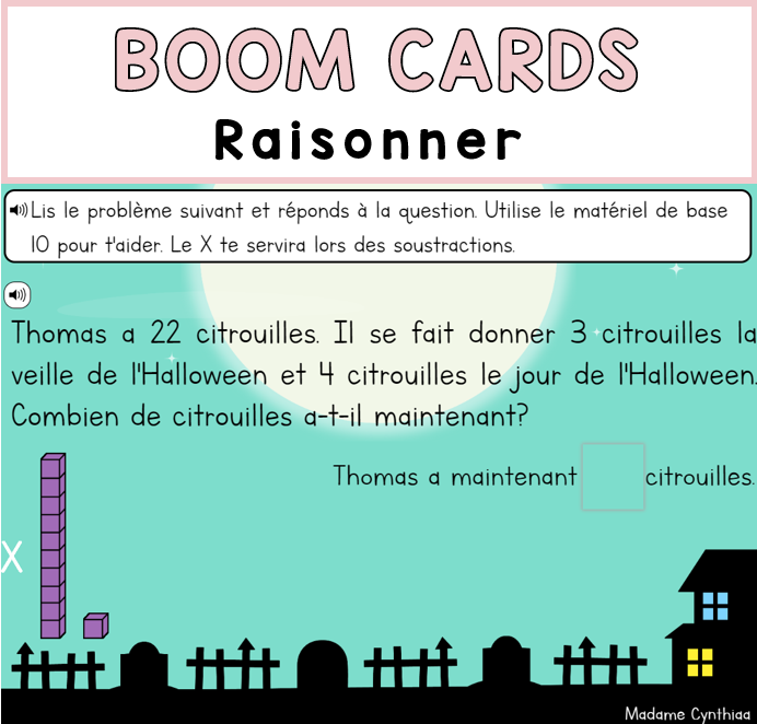 Boom Cards - Raisonner