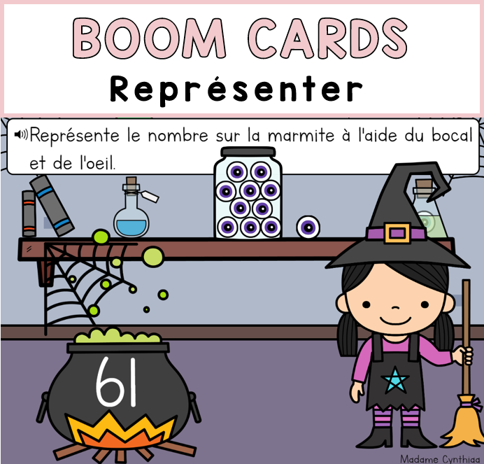 Boom Cards - Représenter 0-100