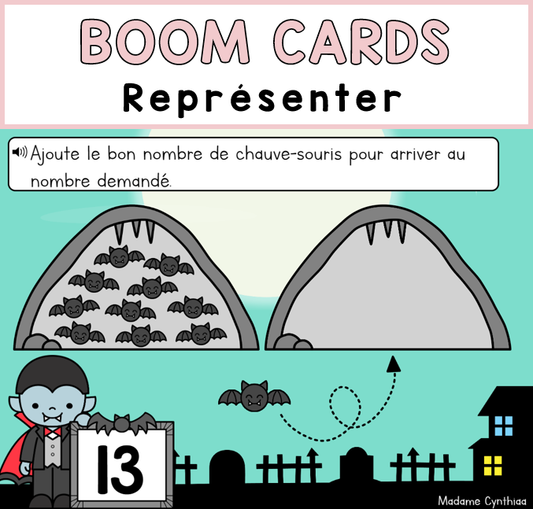 Boom Cards - Représenter 0-20