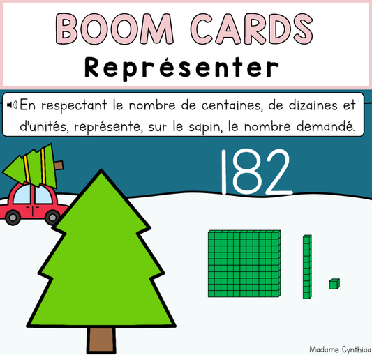 Boom Cards - Représenter 0-200