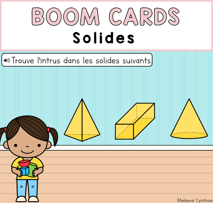 Boom Cards - Solides