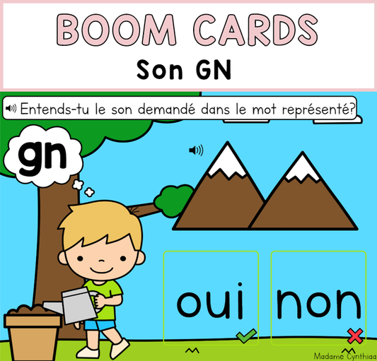 Boom Cards - Son GN