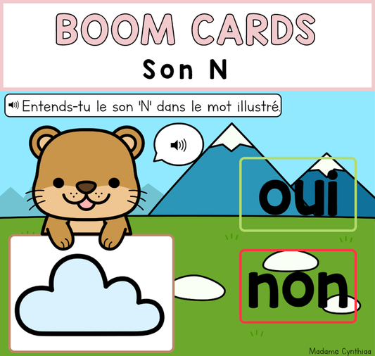 Boom Cards - Son N