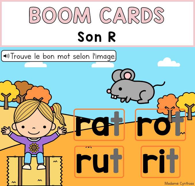 Boom Cards - Son R