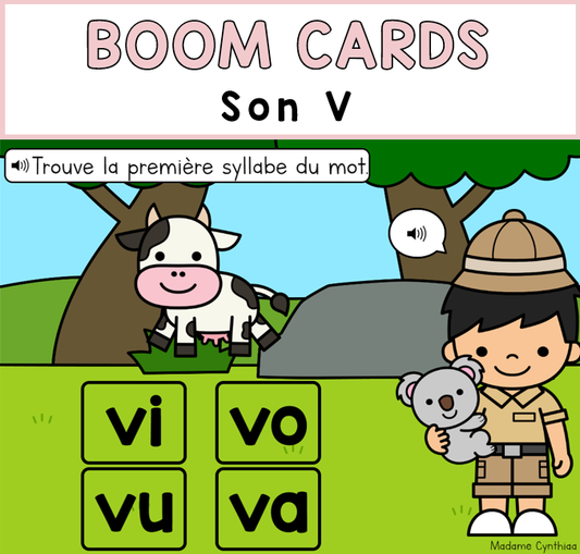 Boom Cards - Son V