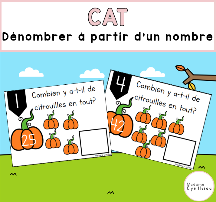 CAT - Dénombrer à partir d'un nombre 0-100