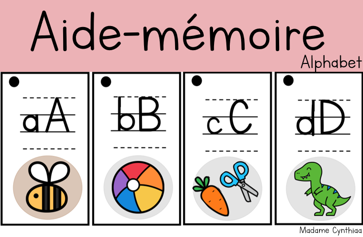 Aide-mémoire - Alphabet / Chiffre