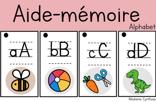 Aide-mémoire - Alphabet / Chiffre