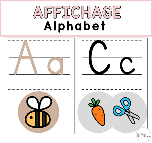 Affiche - Alphabet