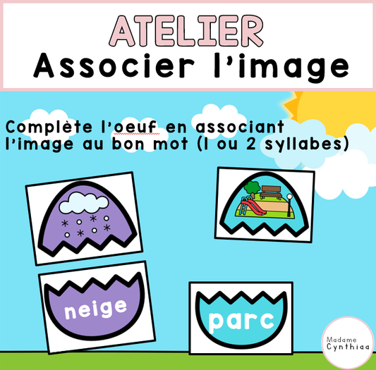 Atelier - Associer image