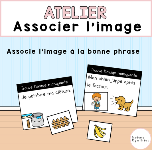 Atelier - Associer image
