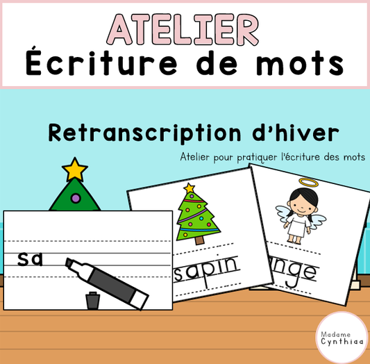 Atelier - Écriture mots