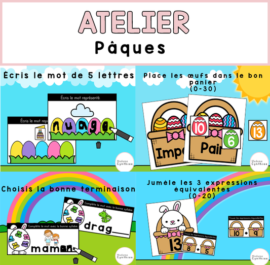 Atelier - Pâques