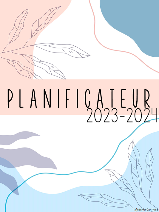 Planificateurs 2023-2024