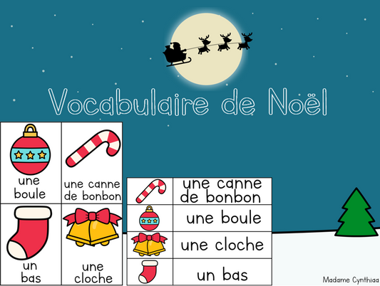 Vocabulaire - Noël